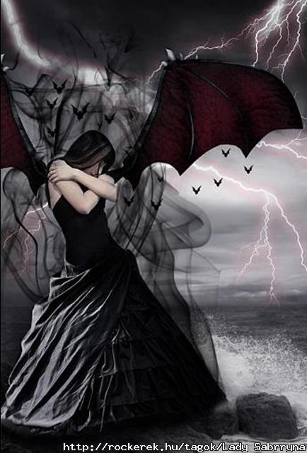 Angel gothic storm.