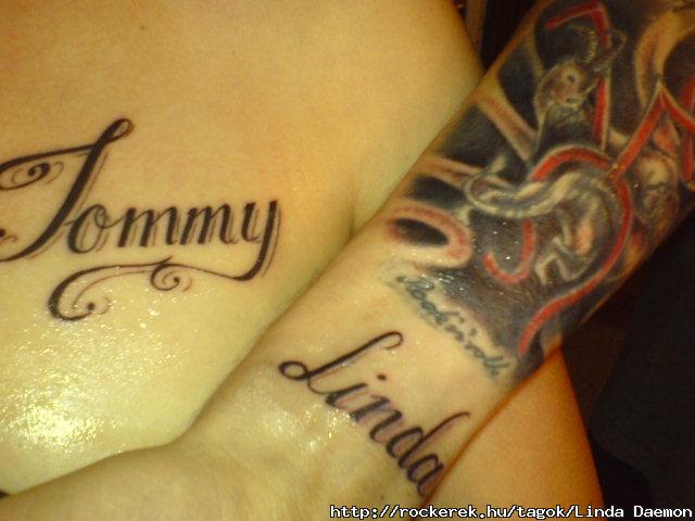 Tommy-Linda tattoos