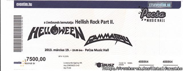 Helloween - Gamma Ray jegy