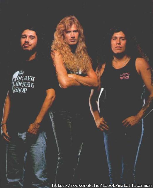 Tom Araya (Slayer), Dave Mustaine (Megadeth), Chuck Billy (Testament)