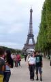 Zsu meg Én Eifel-toronynál