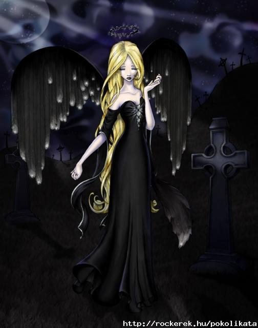 Cementery-Angel-lady-black