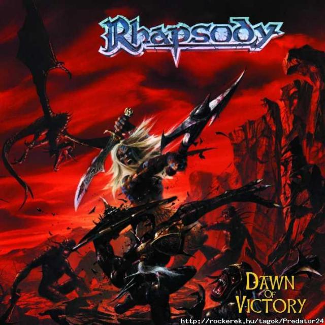 RHAPSODY - Dawn of victory - Front