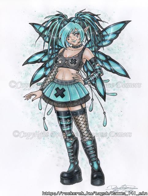 Cyber_Goth_Fairy_by_delphineart