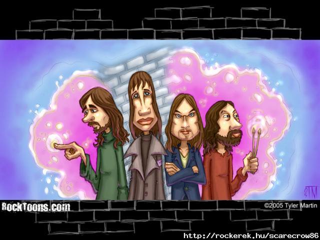 Pink Floyd rajzolva
