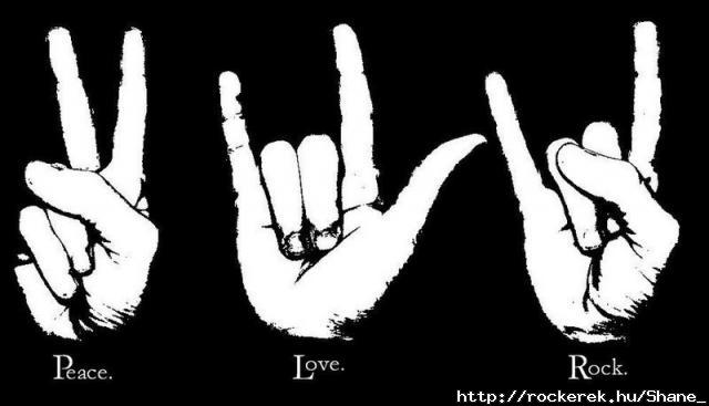 Peace&love&rock