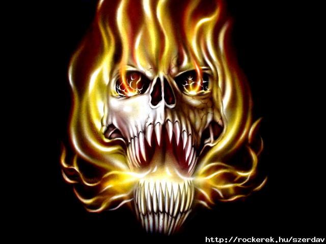 fire-flame-skull-evil