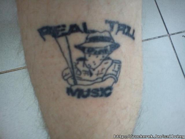 Real Trill MUsic tattoo