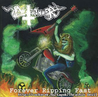 (Kalapls Norvg mdra): DEATHHAMMER - Forever Ripping Fast