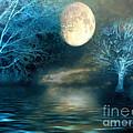dreamy-blue-moon-nature-trees-surreal-full-blue-moon-nature-trees-fantasy-art-kathy-fornal