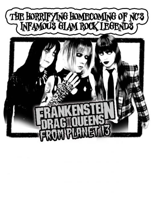 Frankenstein Drag Queens From Planet 13 logo