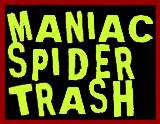Maniac Spider Trash logo