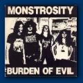 Monstrosity - Burden of Evil ep