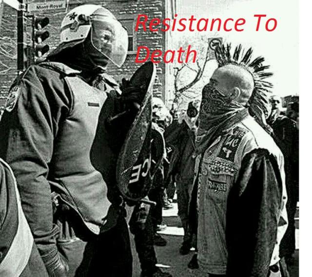 Resistance to death logo