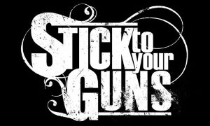 Stick to your guns logo