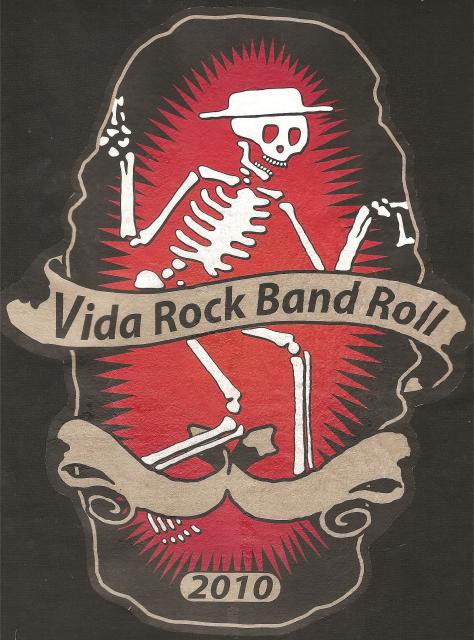 Vida Rock Band Roll logo