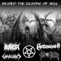 Witchburner - Behold the Legions of Hell  (Split)