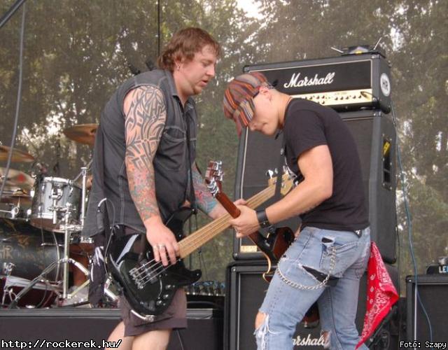  Hollywood Rose,  Ganxsta Zolee s a Kartel,  Hard,  Ossian,  Dek Bill Blues Band,  Moby Dick,  KFT,  Korai rm - Fot: Szapy