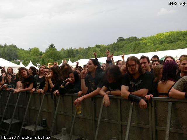  Moby Dick,  Pokolgp,  Cadaveres,  Al and the Black Cats,  Fekete Sereg,  Road,  Varg,  Blaze Bayley,  Bridge to Solace,  Omen,  Tzmadr,  I Divine,  Mayhem,  Sear Bliss,  Kryptos - Fot: Rage