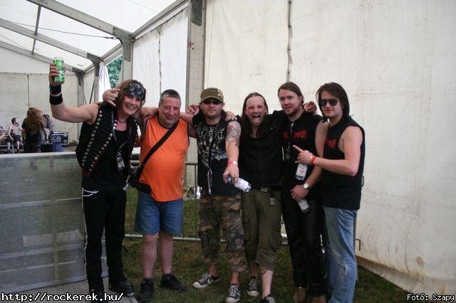  Graveworm,  Wisdom,  Vicious Rumors,  Sicitur Adastra, Saxon, Cradle of Filth, Pokolgp, Hammerfall,  Kerecsenslyom - Fot: Szapy