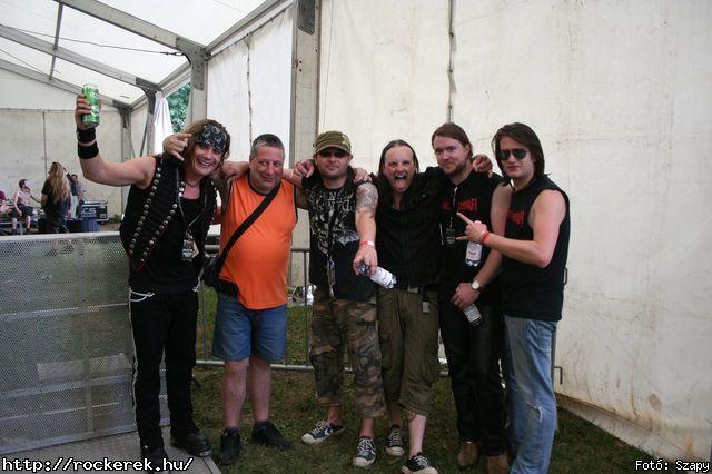  Graveworm,  Wisdom,  Vicious Rumors,  Sicitur Adastra, Saxon, Cradle of Filth, Pokolgp, Hammerfall,  Kerecsenslyom - Fot: Szapy
