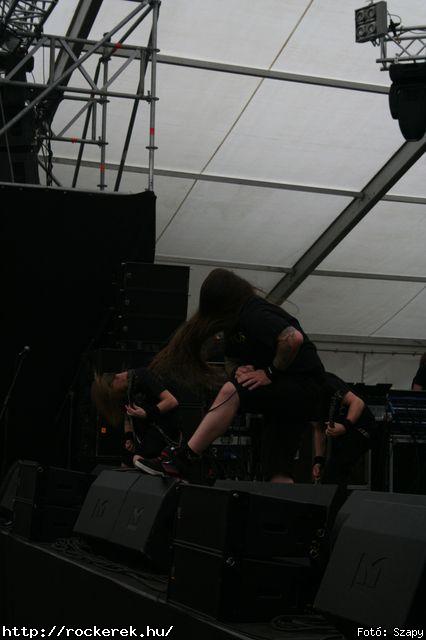  Graveworm,  Wisdom,  Vicious Rumors,  Sicitur Adastra, Saxon, Cradle of Filth, Pokolgp, Hammerfall,  Kerecsenslyom - Fot: Szapy