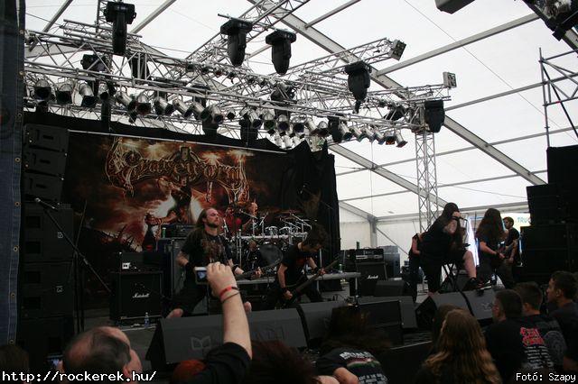  Graveworm,  Wisdom,  Vicious Rumors,  Sicitur Adastra, Saxon, Cradle of Filth, Pokolgp, Hammerfall,  Kerecsenslyom - Fot: Szapy