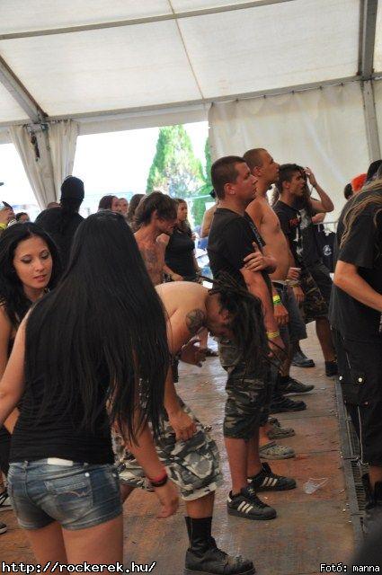  Rme Vrzik,  Watch My Dying,  Kalapcs,  Rudn Joe,  HtkznaPI CSAldsok, Nevergreen,  Moby Dick,  Bloody Roots - Fot: manna