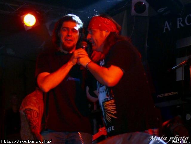  Csnyi Szabi, Hangya (zorall), Hartman Zoli, Hollywood Rose, Szigeti Ferenc, Zeffer Andrs - Fot: Maja