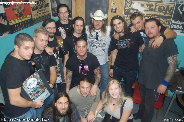  Hartmann Zoltn (alcoholica), Hollywood Rose, Nagy Dvid (pokolgp) - Fot: Szapy