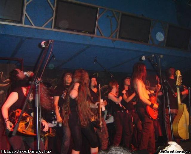  Finntroll Primordial,  Eluveitie,  Equilibrium,  Manegarm,  Catamenia - Fot: winternight