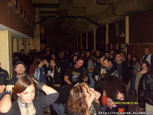 Halor koncert alatti tmeg