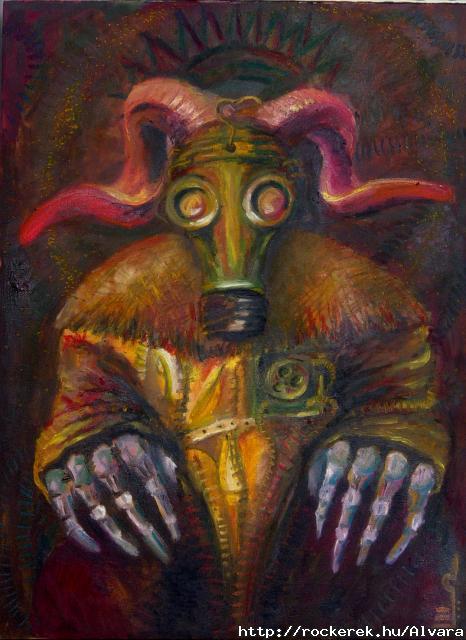 Antichrist (olaj, vszon)