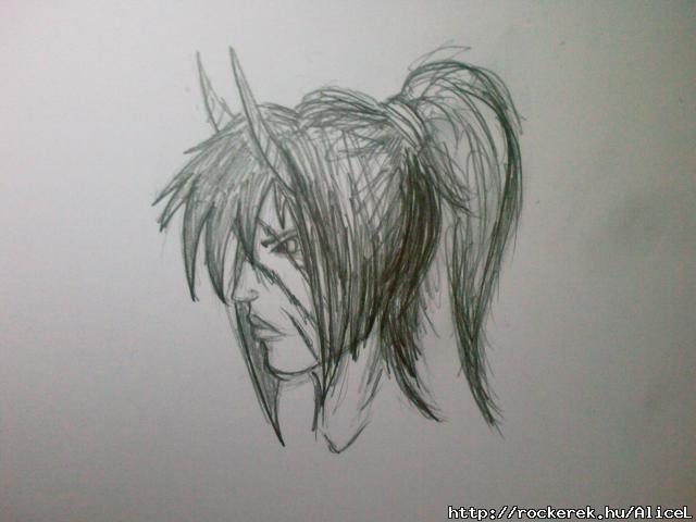Sajt rajz: DnD Tiefling (tel kp)