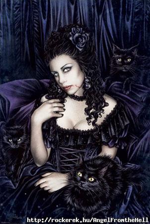 black cat=D