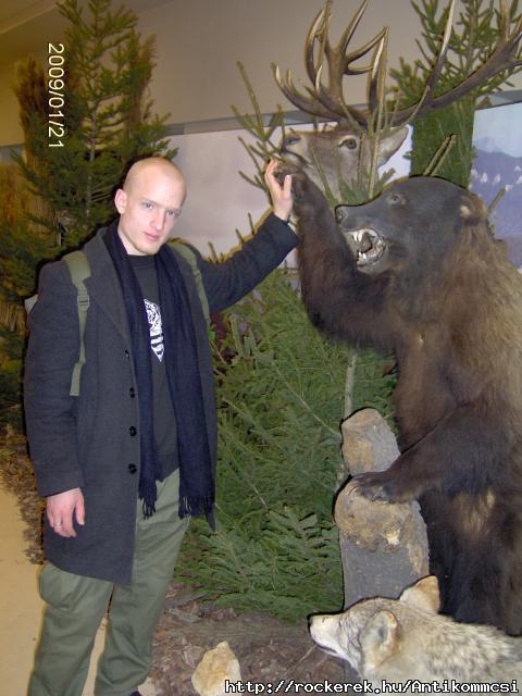 Egy vadszati killtson bartkozom Brumival:)!