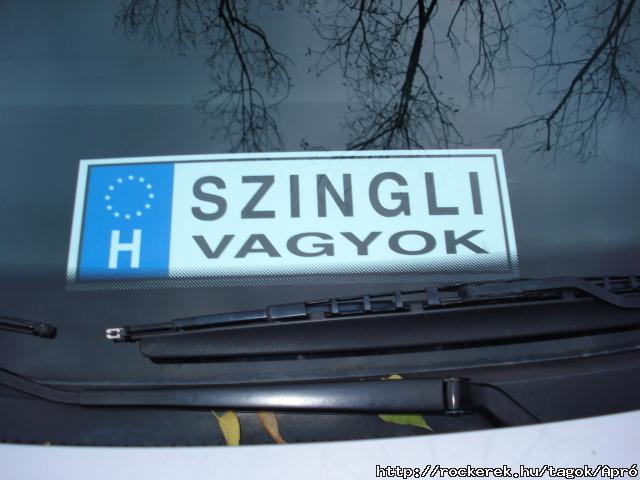 mert szingli vagyok!!!