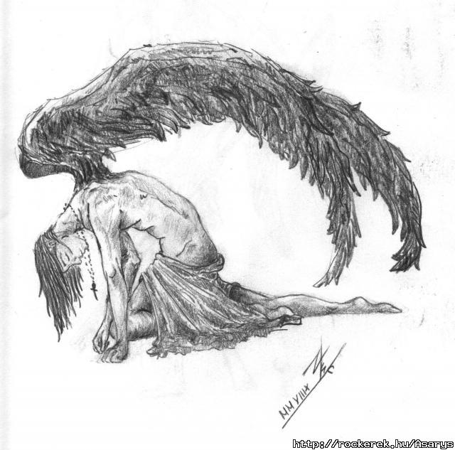 Sad angel