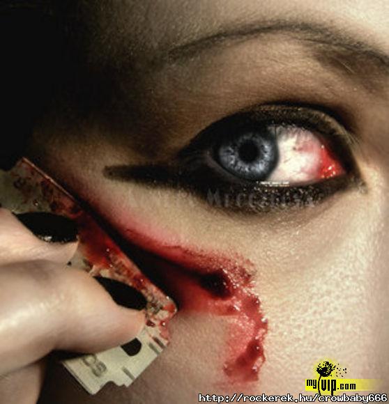 death - blue eyes