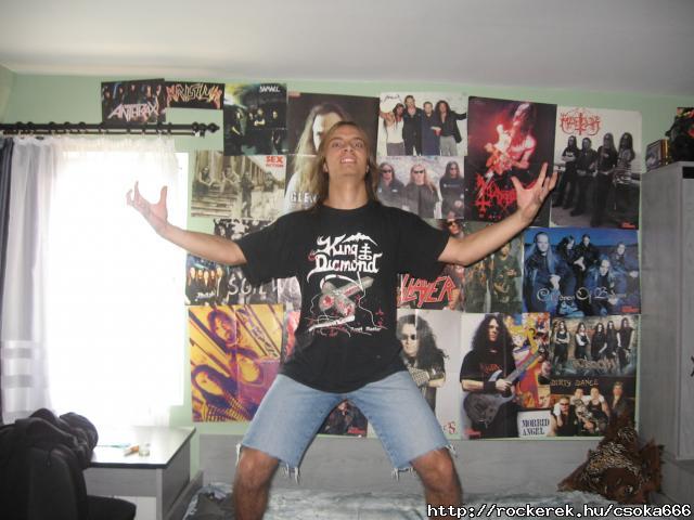 in my room