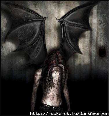 Black Wings of Goth Boy