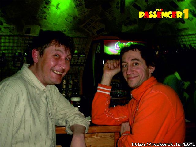 The Passenger, Publin Music Pub, Budapest 7., Klauzl tr 14., 2012. janur
