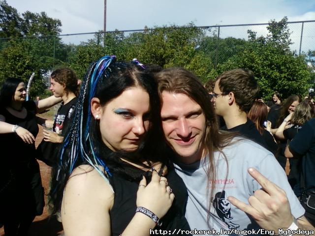 Chris "Seven" -el (Leave`s Eyes): 2010.05.23. - Metalfest