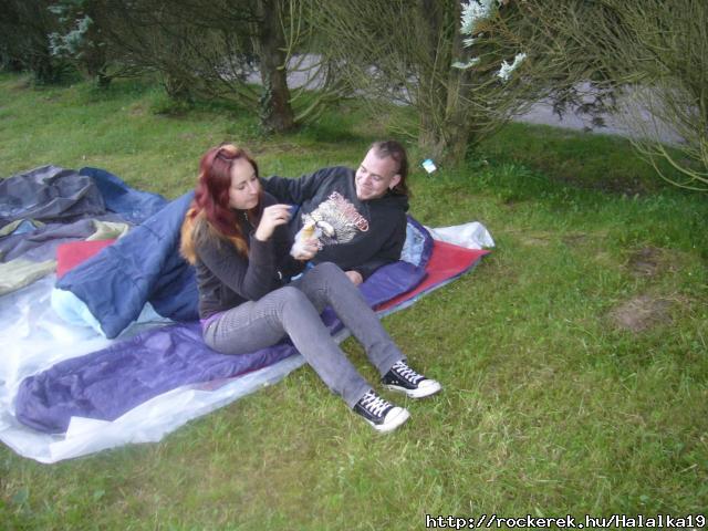 Maraton 2010 0. nap reggel :D