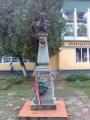 Kossuth Lajos szobra Tcs-n.