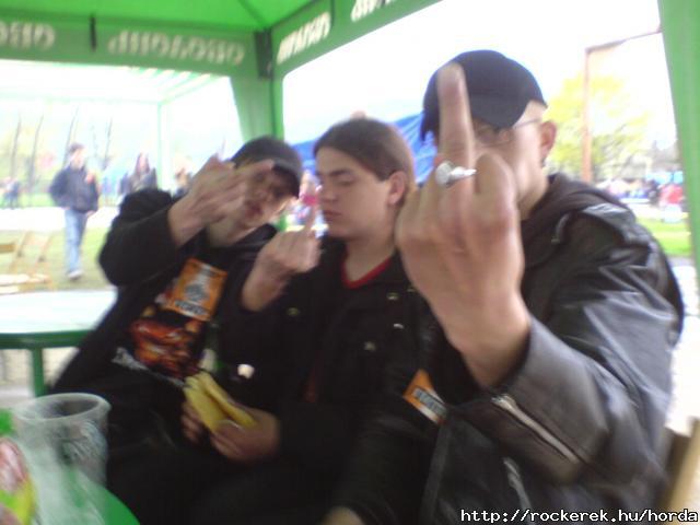 Dani,Kriszti s n.Huszt Biker tallkoz