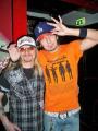 Crazy Italian Mutherfuckers! my friends from Italy Efi and Tommy(L)