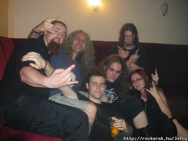Szegedi koncert utn a backstage-ben :)