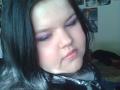 lila sminkkel:)