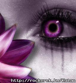 Purple eye